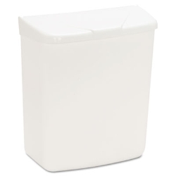 Wall Mount Sanitary Napkin Receptacle-PPC, 1 gal, PPC Plasti