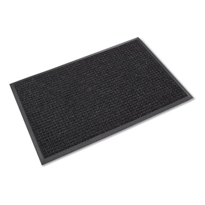 Super-Soaker Wiper/Scraper Mat with Gripper Bottom, Rectangu