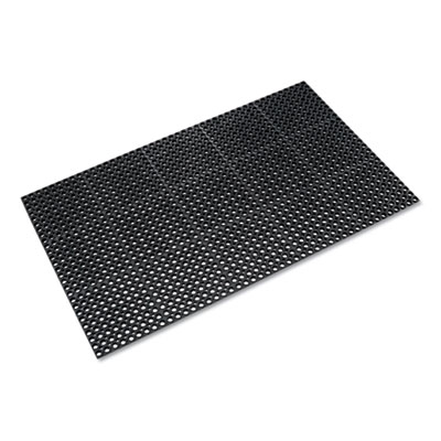 Safewalk Heavy-Duty Anti-Fatigue Drainage Mat, 0.88" Thick, 