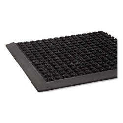 Super-Soaker Wiper/Scraper Mat with Gripper Bottom, Rectangu