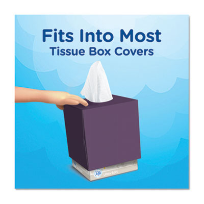 Ultra Soft Facial Tissue, 2-Ply, White, 56 Sheets/box, 4 Box
