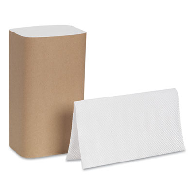 Pacific Blue Basic S-Fold Paper Towels, 1-Ply, 10.25 x 9.25,