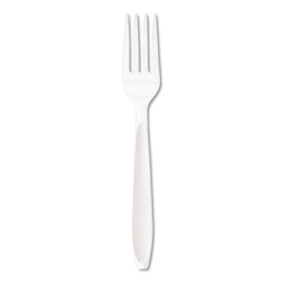 Impress Heavyweight Full-Length Polystyrene Cutlery, Fork, P