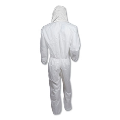 A20 Breathable Particle Protection Coveralls, Zip Front, Hoo