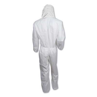 A20 Elastic Back, Cuff And Ankles Hooded Coveralls, 4x-Large