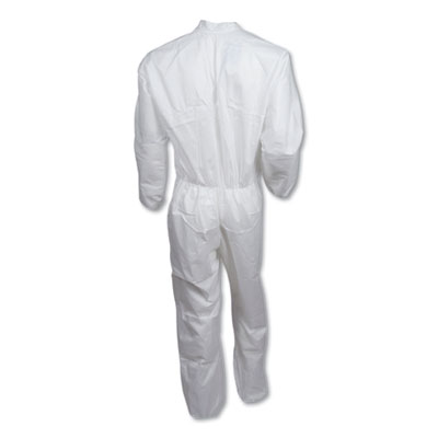 A40 Coveralls, Open Wrists and Ankles, X-Large, White