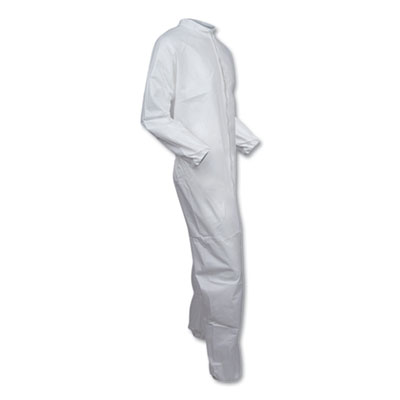 A40 Coveralls, Open Wrists and Ankles, X-Large, White