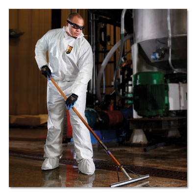 A40 Elastic-Cuff, Ankle, Hood and Boot Coveralls, 4X-Large,