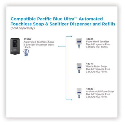 Pacific Blue Ultra Automated Touchless Soap/sanitizer Dispen