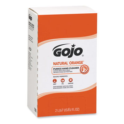 NATURAL ORANGE Pumice Hand Cleaner Refill, Citrus Scent, 2,0