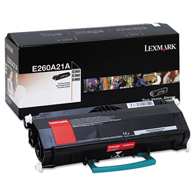 E260a21a Toner, 3,500 Page-Yield, Black