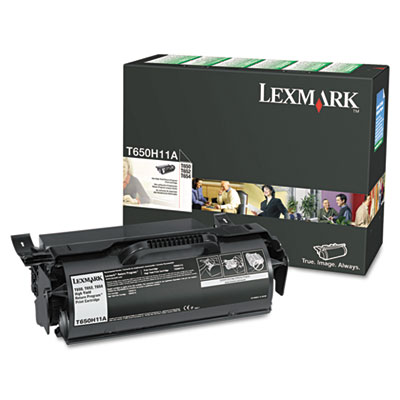 T650h11a Return Program High-Yield Toner, 25,000 Page-Yield,