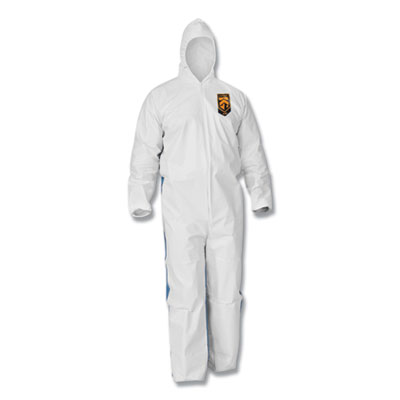 A35 Liquid And Particle Protection Coveralls, Zipper Front, 