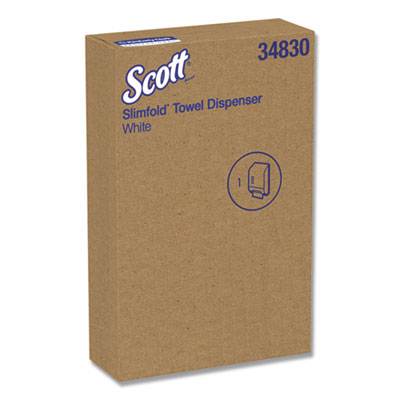 Slimfold Towel Dispenser, 9.88 x 2.88 x 13.75, White