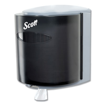 Roll Center Pull Towel Dispenser, 10.3 x 9.3 x 11.9, Smoke/G