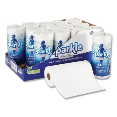 Sparkle ps Premium Perforated Paper Kitchen Towel Roll, 2-Pl