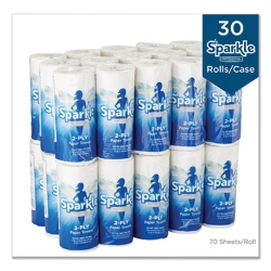 Sparkle ps Premium Perforated Paper Kitchen Towel Roll, 2-Pl