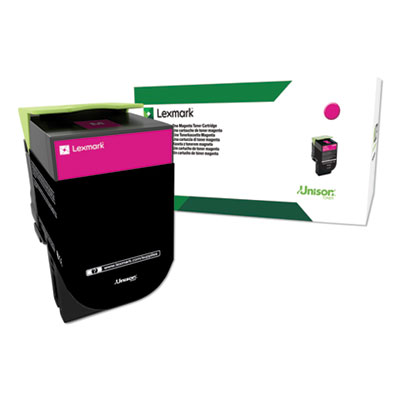 80c1hm0 Return Program High-Yield Toner, 3,000 Page-Yield, M