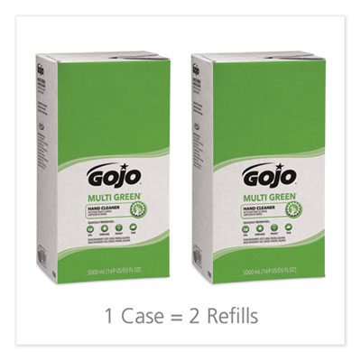 MULTI GREEN Hand Cleaner, Refill for GOJO PRO TDX Dispenser,