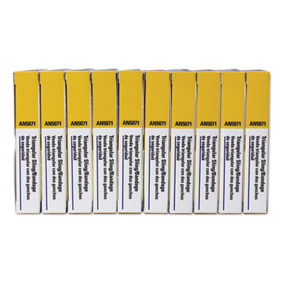 First-Aid Refill Sling/tourniquet Triangular Bandages, 40 X