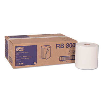 Advanced Hardwound Roll Towel, 1-Ply, 7.88" x 800 ft, White,