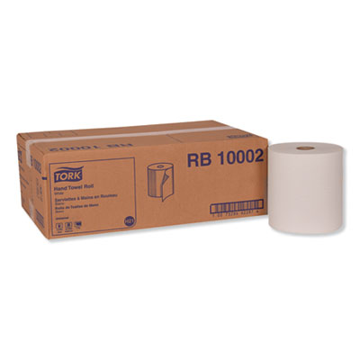 Hardwound Roll Towel, 1-Ply, 7.88" x 1,000 ft, White, 6 Roll