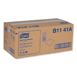 Universal Beverage Napkin, 1-Ply, 9.13 x 9.13, 1/4 Fold, Pol
