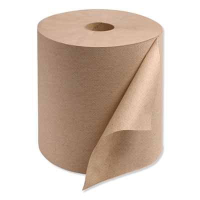 Universal Hand Towel Roll, 1-Ply, 7.88" x 800 ft, Natural, 6