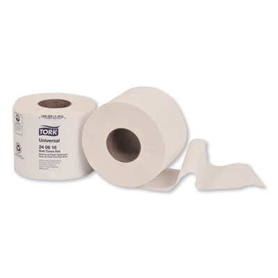 Bath Tissue, Septic Safe, 2-Ply, White, 616 Sheets/Roll, 48