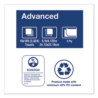 Multifold Paper Towels, 2-Ply, 9.13 x 9.5, White, 189/Pack,