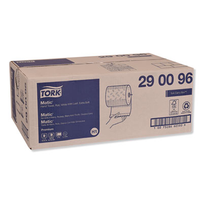 Premium Soft Matic Hand Towel Roll, 2-Ply, 7.7 x 575 ft, Whi