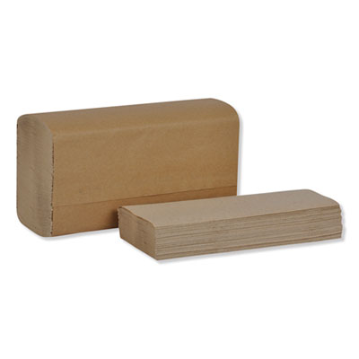Multifold Hand Towel, 1-Ply, 9.13 x 9.5, Natural, 250/Pack,