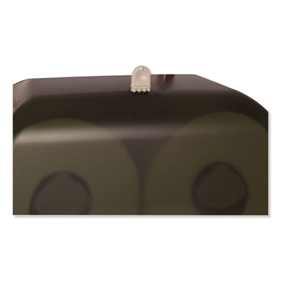 Twin Jumbo Roll Bath Tissue Dispenser, 19.29 X 5.51 X 11.83,