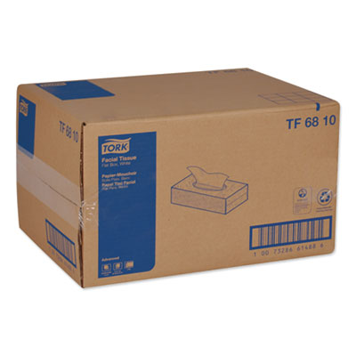 Advanced Facial Tissue, Flat Box, 2-Ply, White, 100 Sheets/B