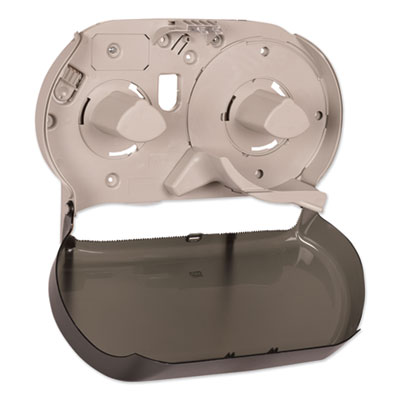 Twin Jumbo Roll Bath Tissue Dispenser, 19.29 X 5.51 X 11.83,