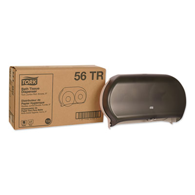 Twin Jumbo Roll Bath Tissue Dispenser, 19.29 X 5.51 X 11.83,