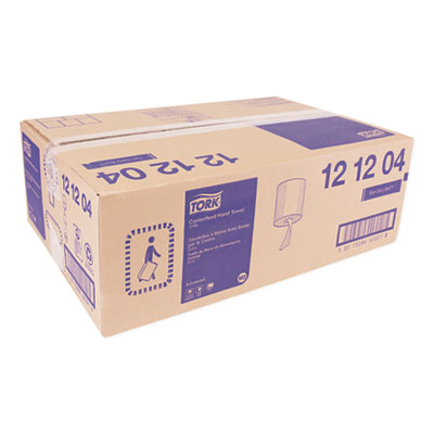 Centerfeed Hand Towel, 2-Ply, 7.6 X 11.8, White, 600/roll, 6