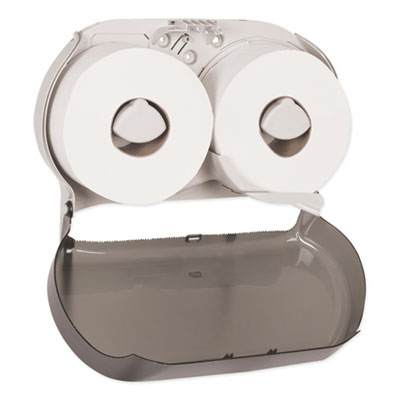 Twin Jumbo Roll Bath Tissue Dispenser, 19.29 X 5.51 X 11.83,