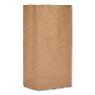 Grocery Paper Bags, 4# Size, 30# Basis Weight, 5" x 3.13" x