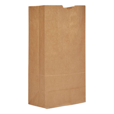 Grocery Paper Bags, 20# Size, 40# Basis Weight, 8.25" x 5.25