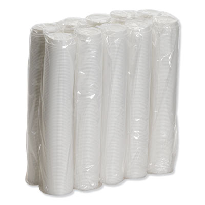 Dome Hot Drink Lids, WiseSize, Fits 8 oz Hot Cups, Plastic,