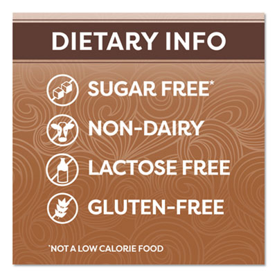 Sugar Free Chocolate Cream Powdered Creamer, 10.2 oz Caniste