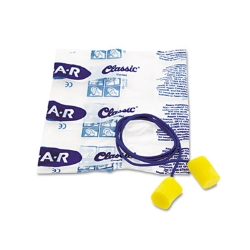 E-A-RClassic Earplugs, Corded, 29 dB NRR, One Size Fits Most