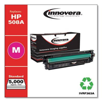 Remanufactured Magenta Toner, Replacement for 508A (CF363A),