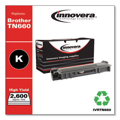 Remanufactured Black High-Yield Toner, Replacement for TN660
