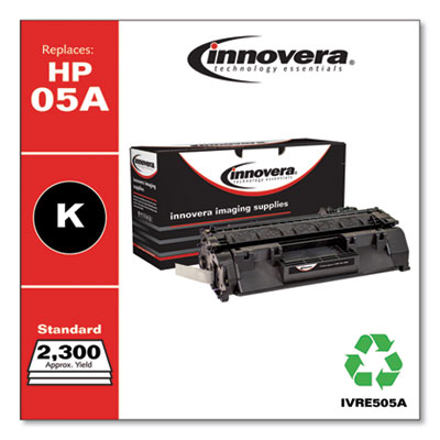 Remanufactured Black Toner, Replacement for 05A (CE505A), 2,
