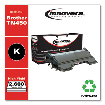 Remanufactured Black High-Yield Toner, Replacement for TN450