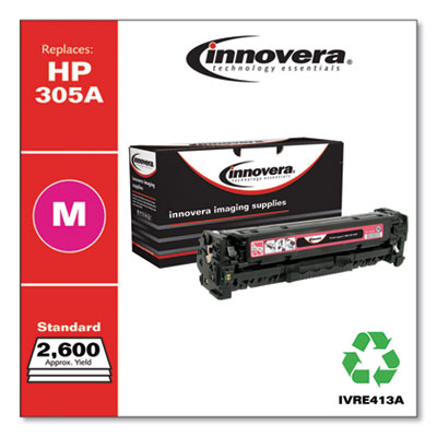 Remanufactured Magenta Toner, Replacement for 305A (CE413A),