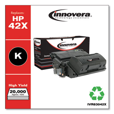 Remanufactured Black High-Yield Toner, Replacement for 42X (
