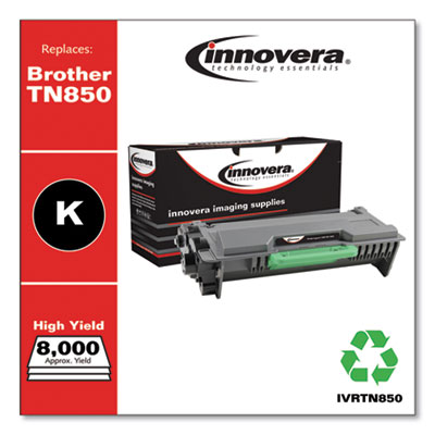 Remanufactured Black High-Yield Toner, Replacement for TN850
